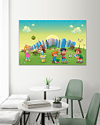 Obraz do škôlky Poďme sa hrať 1777